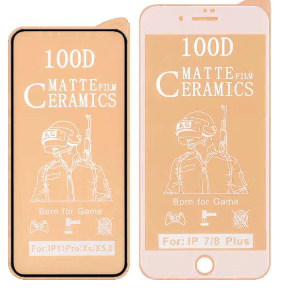  Заводская поставка 100D 21D 11D защита для экрана керамическая пленка iphone /Samsung/Huawei/Xiaomi/honor