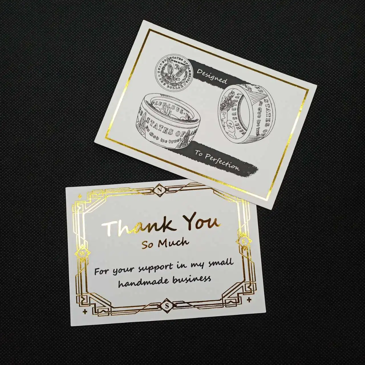 Индивидуальный узор индивидуальная печать бумажный конверт почтовая карта спасибо