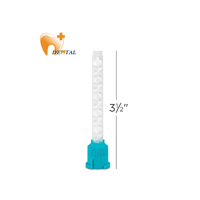 Dental Tips Static Dispensing Mixing Tube Two-Component Mixer Nozzle Dental Equipment Plastic Disposable Mixer Mixing Tip