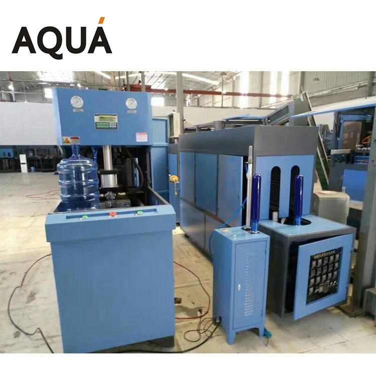 20L  19L Manual PET Blow Molding Machine With Preform Pre Heating