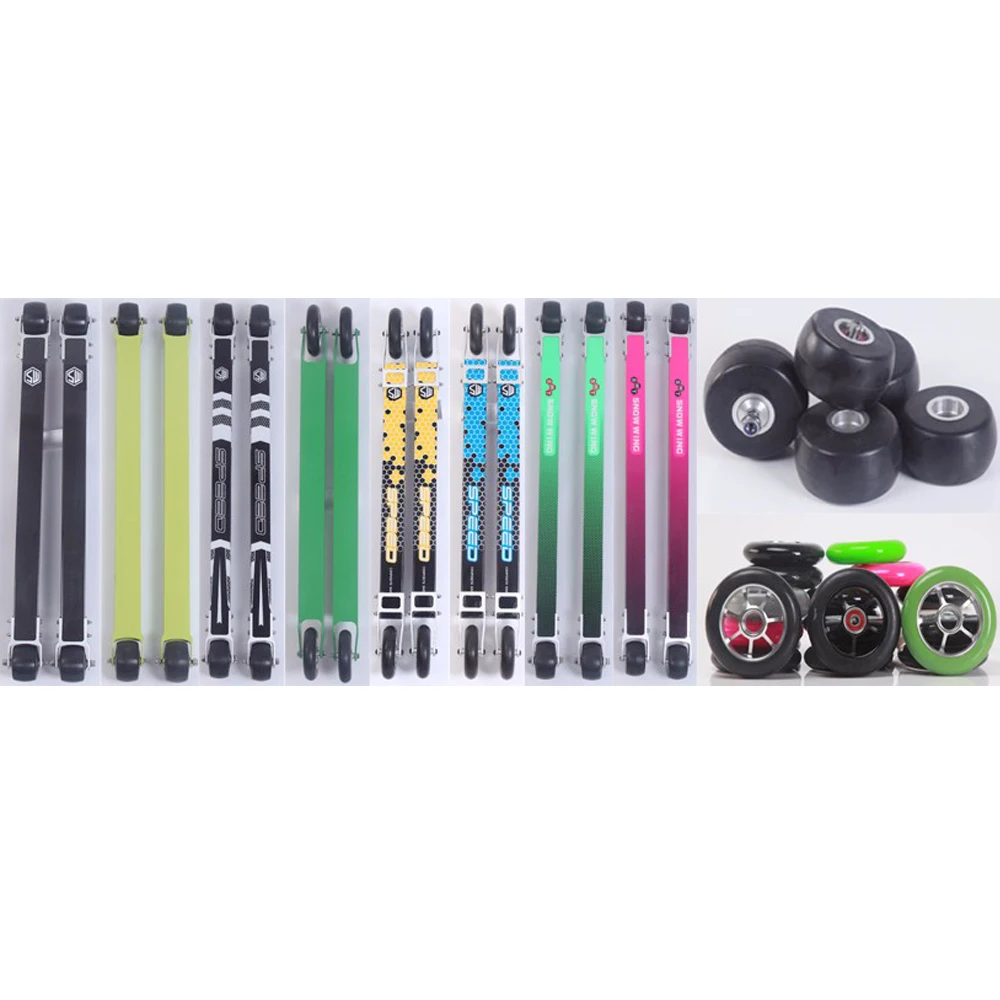 KT  custom Carbon Fiber Roller Ski Classic ski