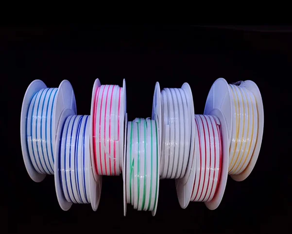 8*16mm neon led flexible  2.5cm cuttable  dc12v silicone led neon strip light