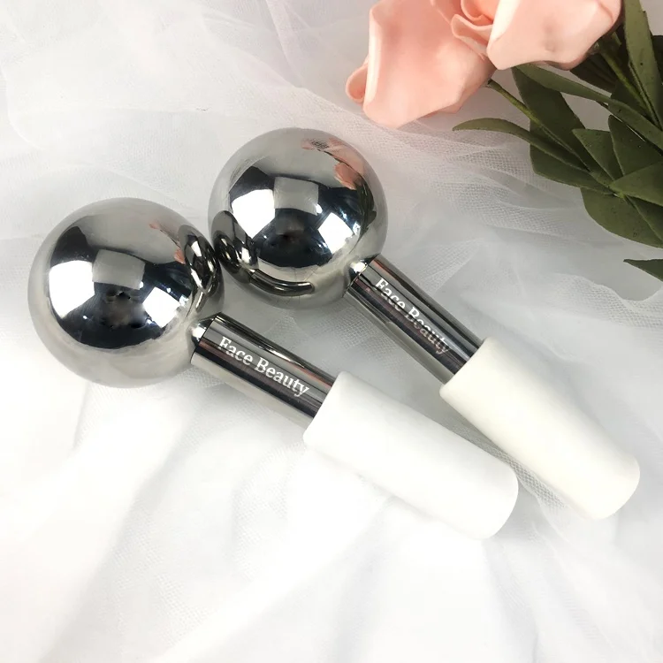 Высококачественный новый дизайн, лидер продаж, ролик для лица с ледяным шариком