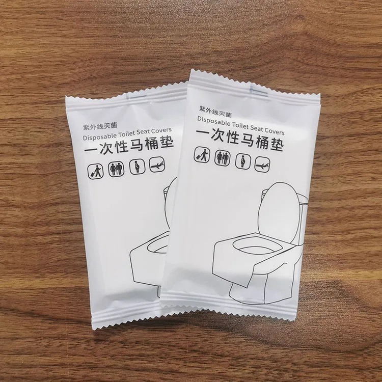 2024 New Arrival JM Flushable Disposable Toilet Seat Paper Cover With Solute Film