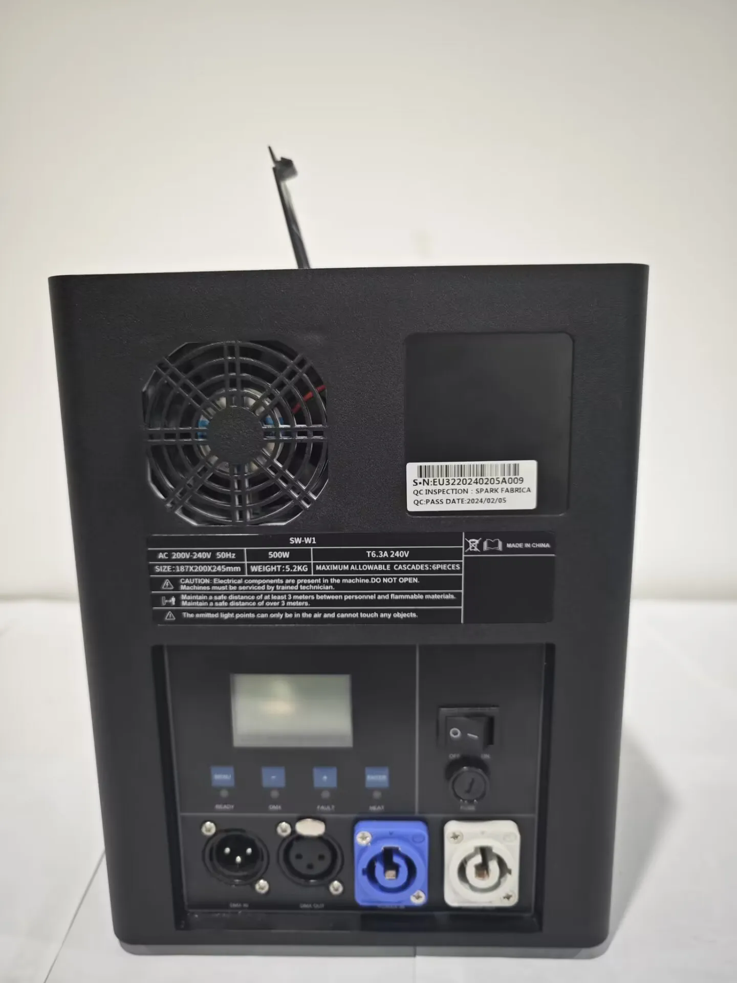 Hot Sale Factory Direct Other Electric Spark Wedding Commercial Sparkling Water Cold Fireworks Machine