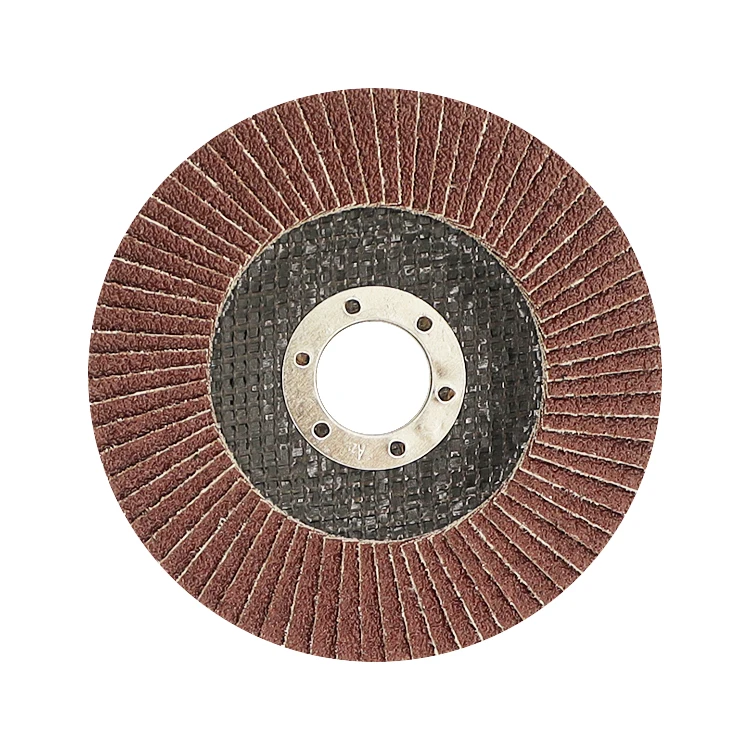 100*16mm abrasive grinding disc 4 inch flap disc making machine made in China