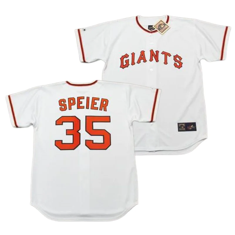 Сан-Франциско 36 Gaylord Perry 41 Darrell Evans 44 Willie Mccovey 75 Barry Zito rewback бейсбольная майка вышитая S-5xl