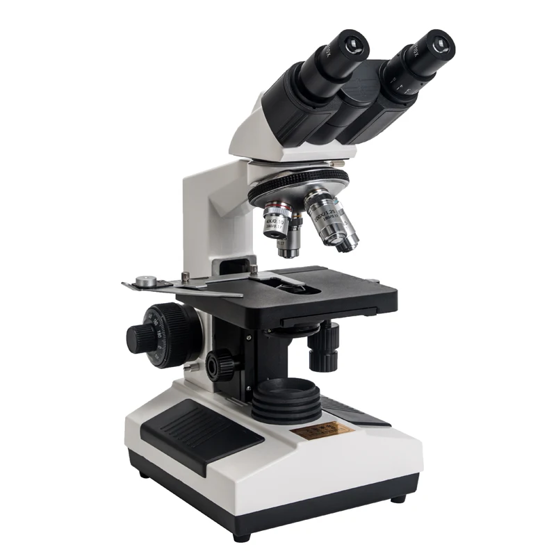 BL-107 Biological Microscope Digital Binocular Head 40x -1000x For School Lab And Hospital