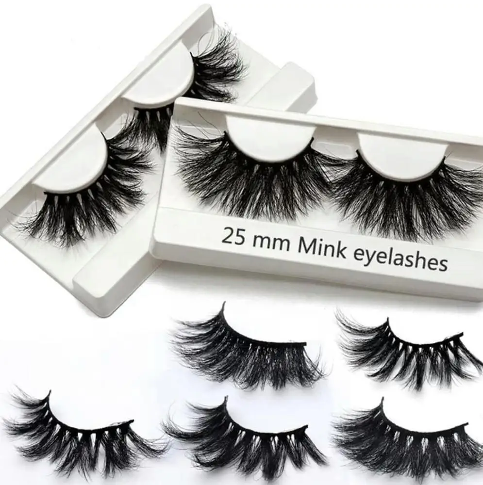 Private Label Eyelashes 3D Mink Eyelash lashes3d wholesale vendor 25mm lashcase lashbeauty