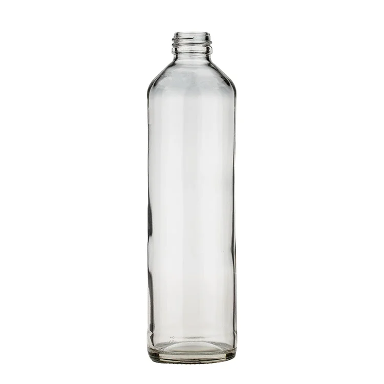 250ml 300ml 500ml Custom black frosted juice soda water empty bottle Transparent Juice Glass Bottle Packaging