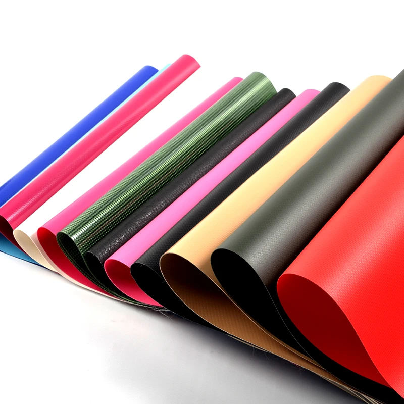 PVC and Polyester Fabric Material  for Truck Cover and Tent Fabric