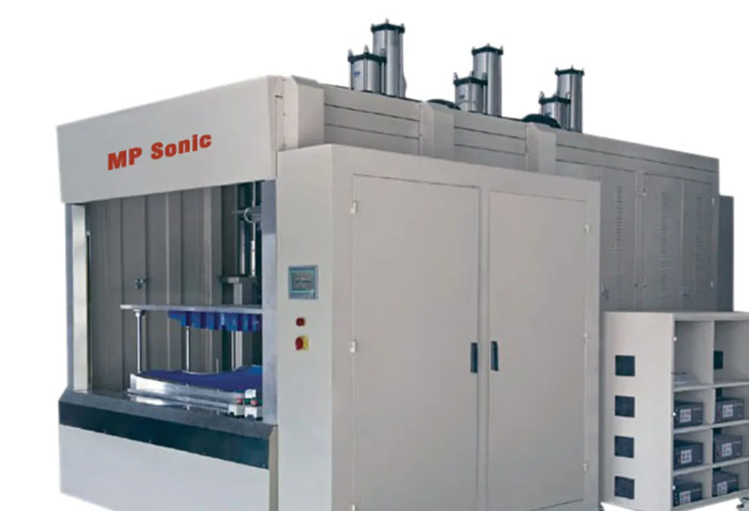 PP PS PC HDPE PA GF Vibration friction plastic welding machine for Car air filter weld polypropylene