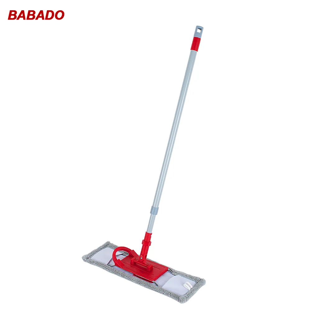 Брендовая Складная плоская Швабра из микрофибры BABADO