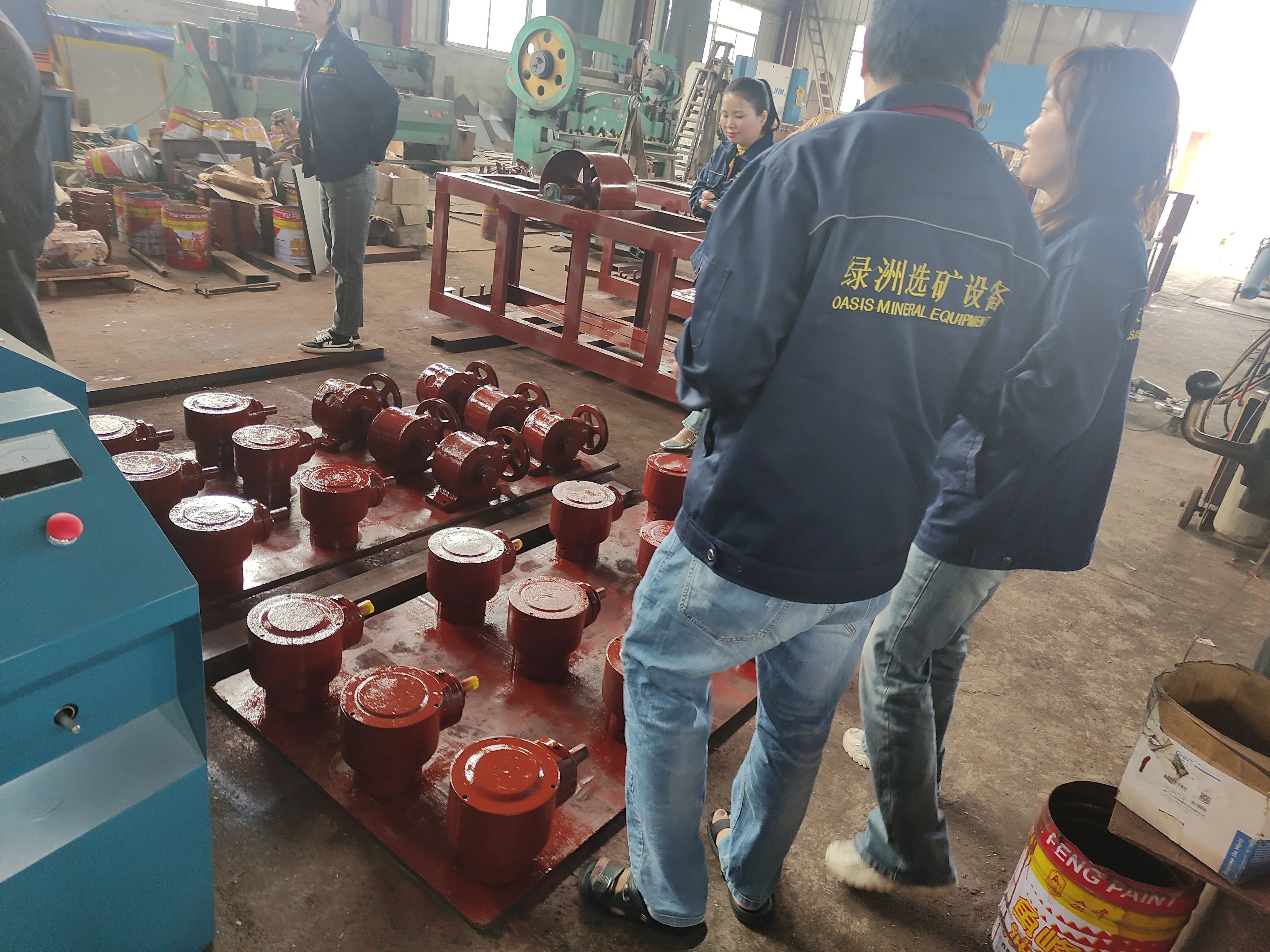 Nigeria Mineral 3 Disk Magnetic Separation Machine/Mining Magnetic Separator/Three DIsc Magnetic Separator