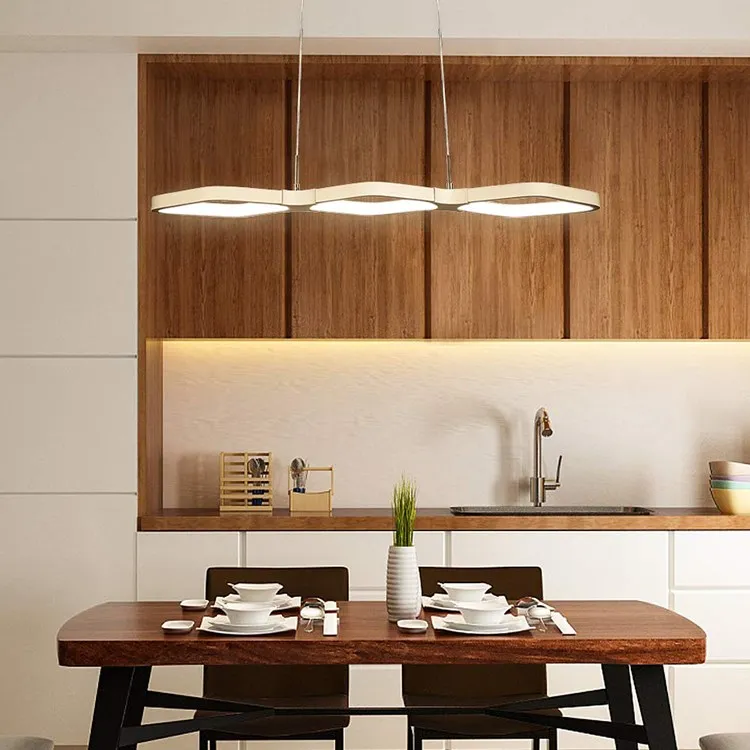 High quality indoor led pendant ceiling light modern simple led chandeliers and lamps for office