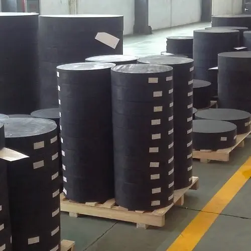 
Reinforced elastomeric bearings for highway railway bridge 