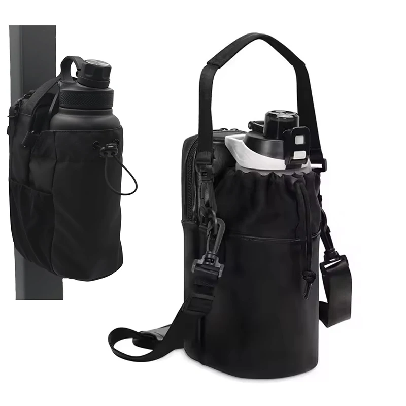 ISO9001 factory Custom gym bottle bag waterproof cell phone pouch magnetic gym bottle holder bag