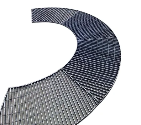 drainage channel hot dip galvanized steel grating for catwalk way