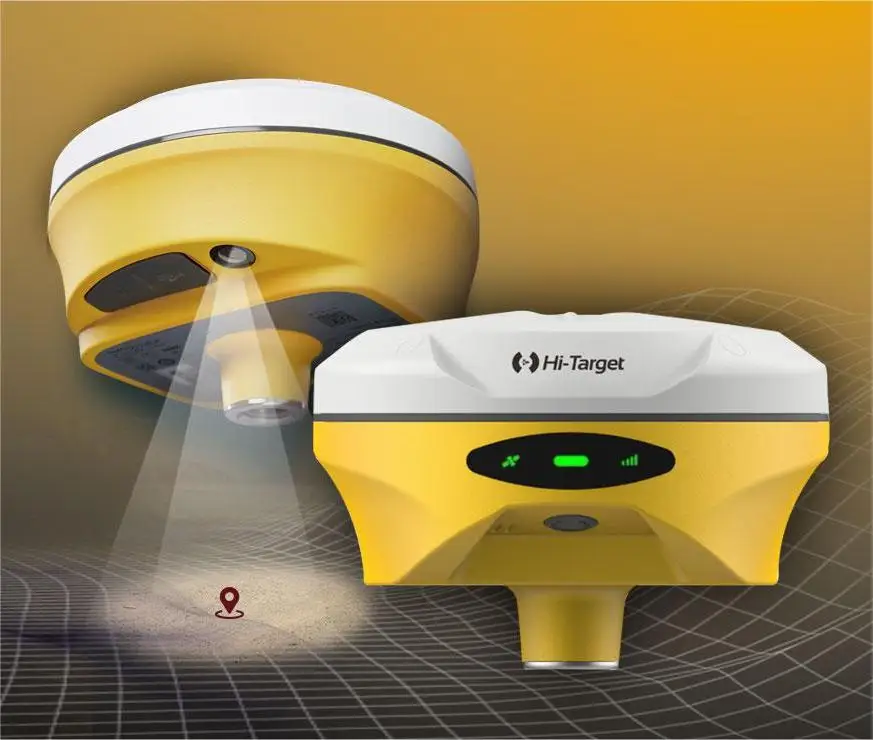Portable And Compact Gps Rtk Base And Rover Gnss Receiver Hi-Target V500 Rtk Surveying Instrument