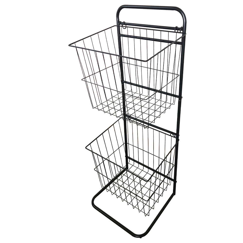 Top Quality Made In Taiwan China Multifunctional 2-Tier Dirty Clothes Rack Easy Assemble Use For Bathroom