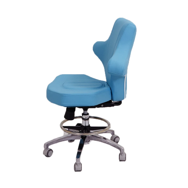 Регулируемый по высоте стул для врача из нержавеющей стали медсестры ручная Больничная мебель стоматологическое применение пластиковый металлический материал