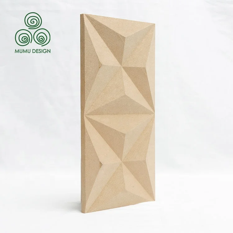 Современный простой лист MUMU MDF в скандинавском стиле интерьерный декор 3D деревянные настенные панели с пазами из твердой древесины