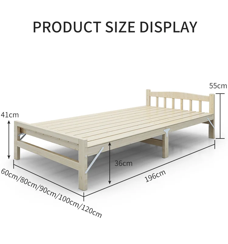 Wholesale Cheap High Quality Easy Modern King/Queen/Double/Single Size Folding Folding Beds
