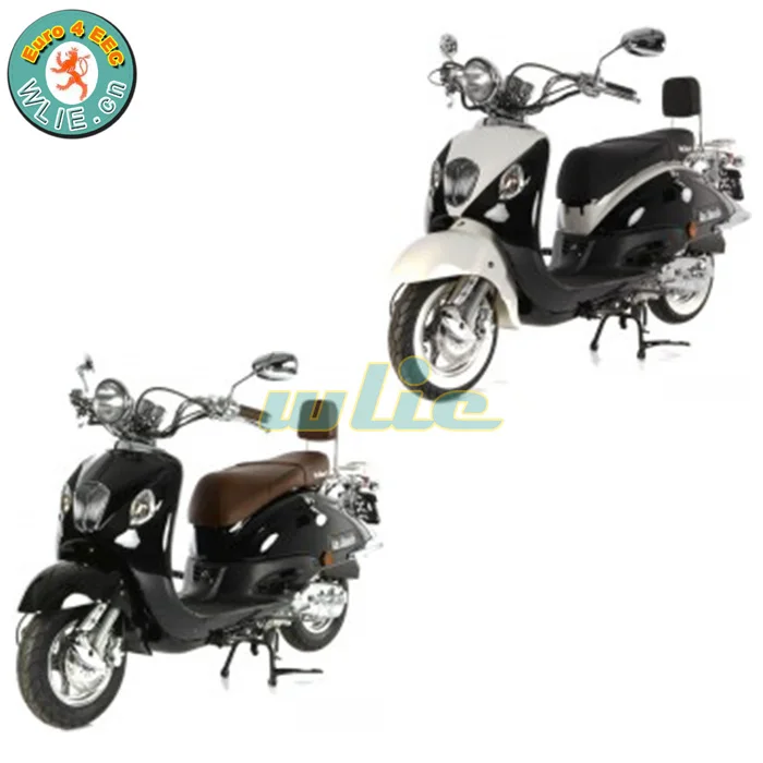  50cc EEC газовые моторные скутеры Ретро 50-3 (Евро