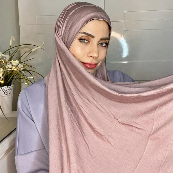 
latest new hijab design instant jersey daily scarf hijab 