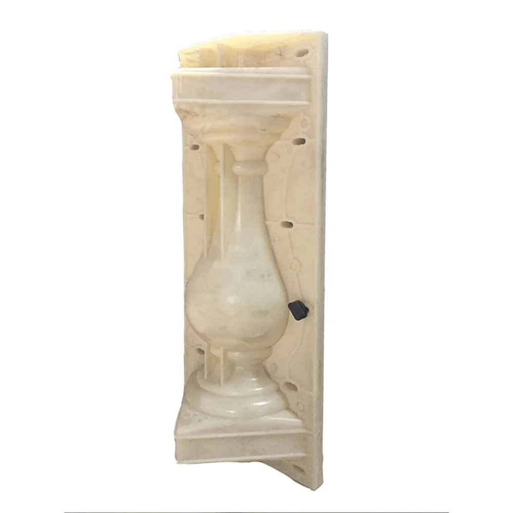 Precast Concrete Plastic Fence Handrail Balustrade Stair Railing Roman Columns Balcony Baluster Mold for sale