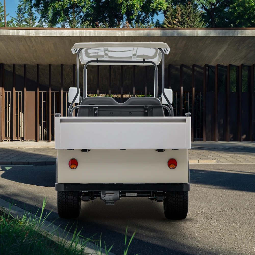 Leroad L2 Golf Cart 2 Seat utility cart Aluminum cargo box Electric new energy lithium battery  truck shuttle 2 special vehicle