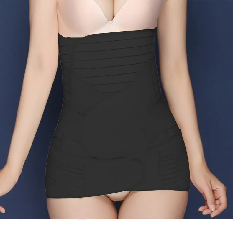 3 в 1 восстановления, пояс-корсет, пояс для живота пояс Корректирующее белье живота женские послеродовой Поддержка сжатия на ремешке