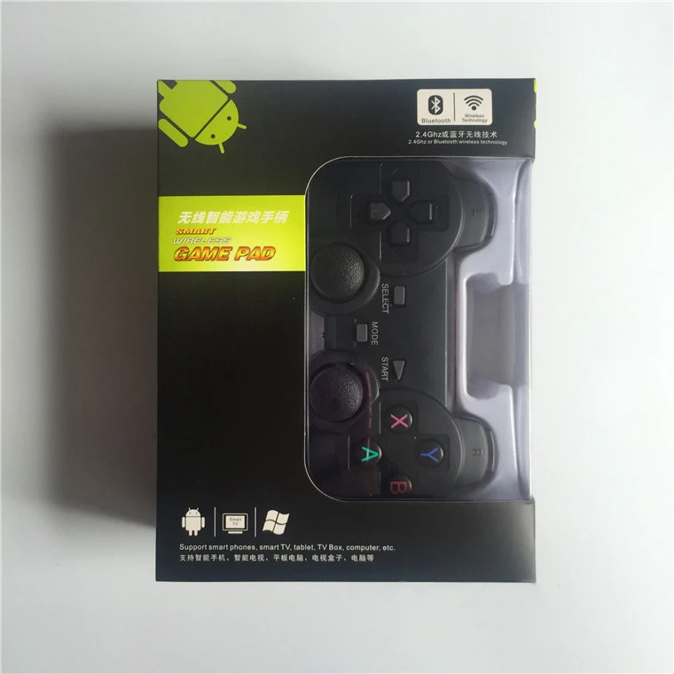 2.4g wireless smartphone game controller TV box PS3 computer PC 360 universal game controller for android phones