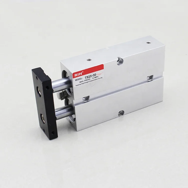 RIH pneumatic TN series cylinder guide double-shaft twin-rod