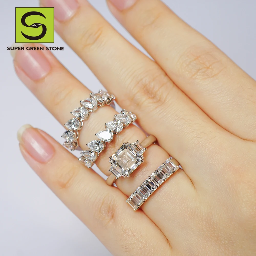 Best 14K Gold Jewelry Loose Diamonds IGI Engagement Ring  Fine Jewelry Rings For Women Custom Jewelry