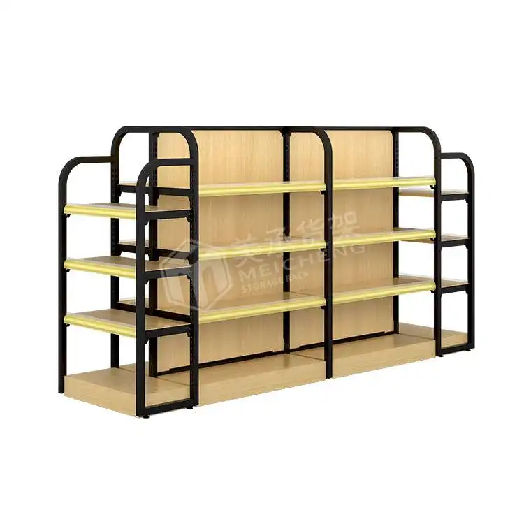 Meicheng Price Display Gondola Supermarket Display Racks And Stands For Shopping Mall