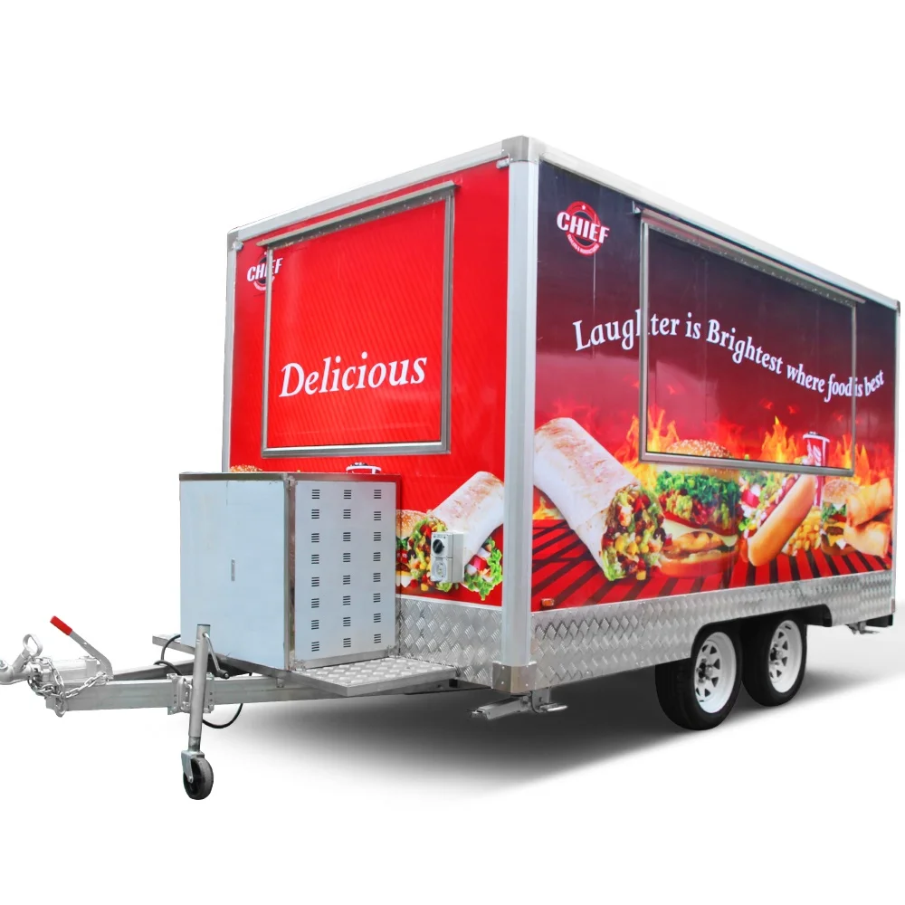 Yieson Mobile Commercial Used food the dining car/Electric mobile food truck