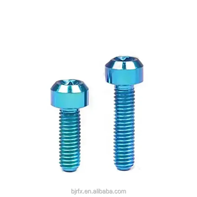 Титановая цилиндрическая головка Torx приводной болт M6 M8 M10 титановый