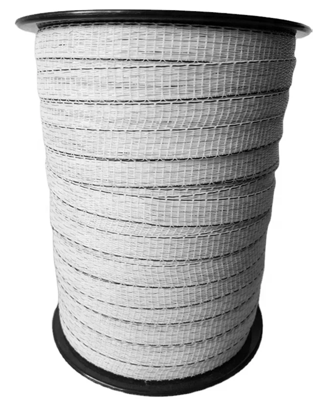 200M electric fence polytape 12MM with highly conductive resistance