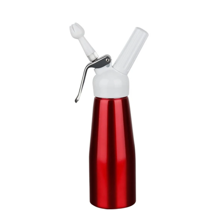 500ml stainless steel cream whipper stainless steel cream dispenser with leather