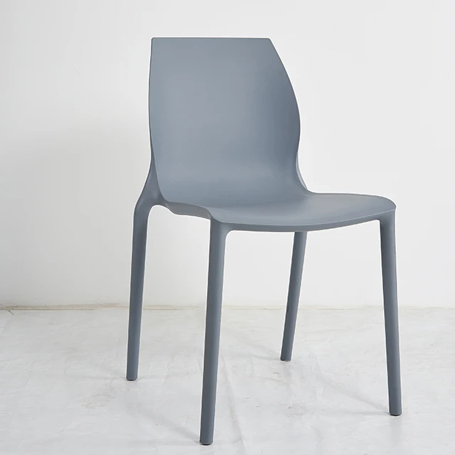 High Quality Modern design Colorful Full PP Plastic chair stackable dining chair