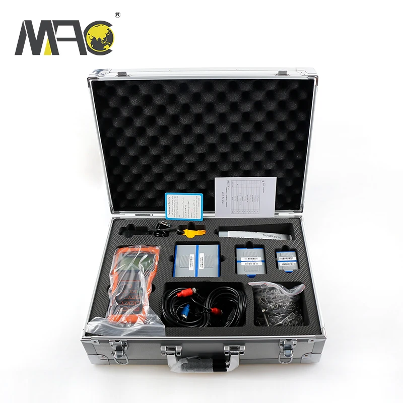Macsensor portable single liquid flowmeter rinsing ultrasonic portable river