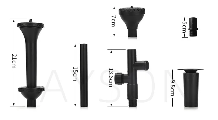 AL-386 Mini Tiny Submersible Water Pump Fountain Pumps For Aquarium Fountains 15W 110V
