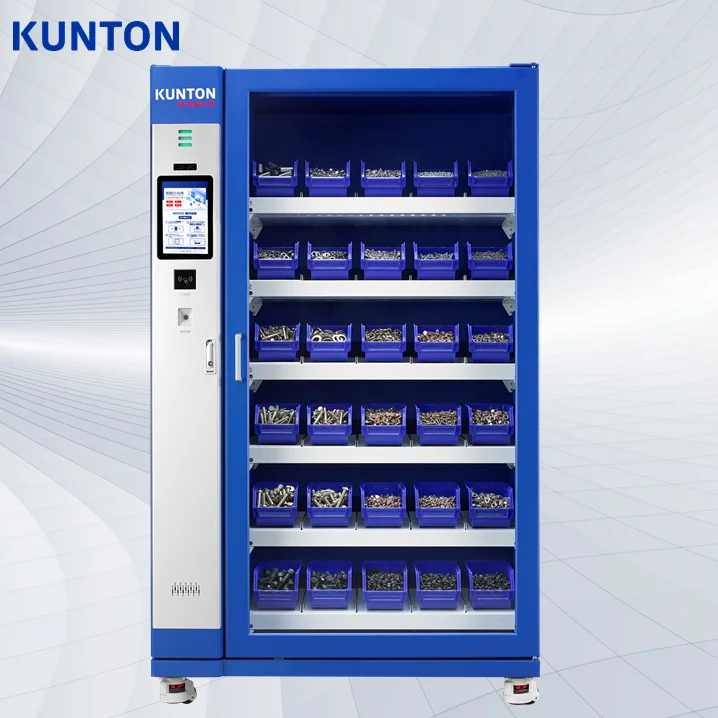 Kunton-Sensor Machine-W60-30-Industrial Интеллектуальный торговый автомат для управления креплениями и канцелярских принадлежностей автоматический