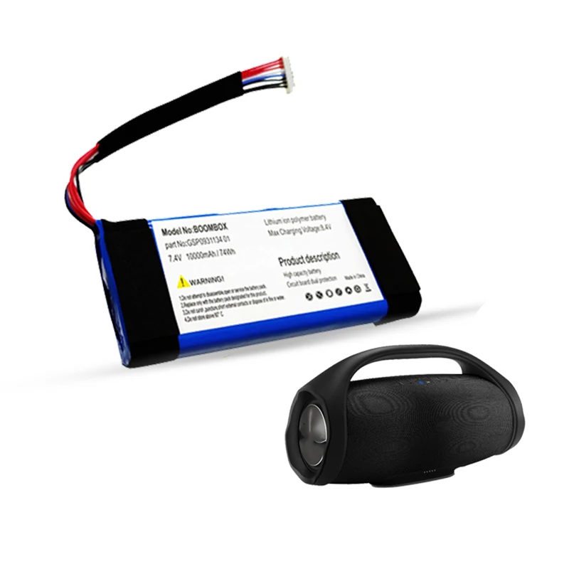 Wireless speakers rechargeable battery for J B L BOOMBOX GSP0931134 10000mAh battery replacement