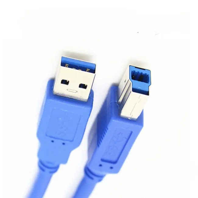 Заводской кабель 0,3 м 0,5 м 1 м 2 м 3 м 5 м USB 3,0 A штекер на B штекер AM на BM для сканера, рабочего стола, жестких драйверов
