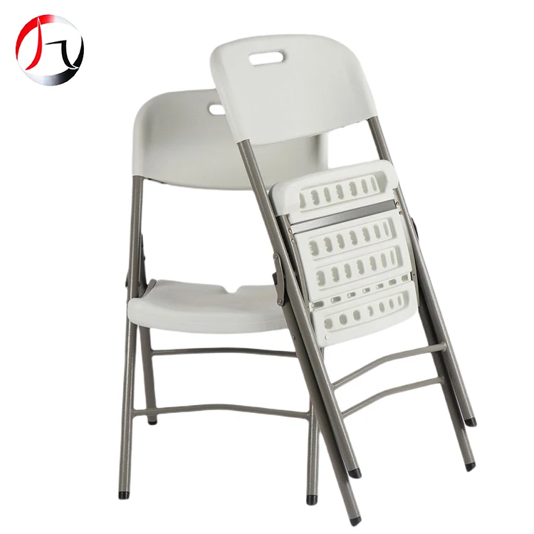 Strong good weight capacity wholesale HDPE outdoor foldable plastic party chair