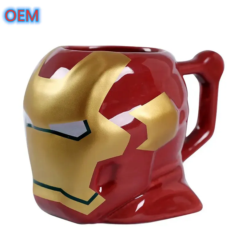 Custom 3d Plastic Cartoon Animal Ice Cream Cup, OEM Design 3d Anime Cup For Kids