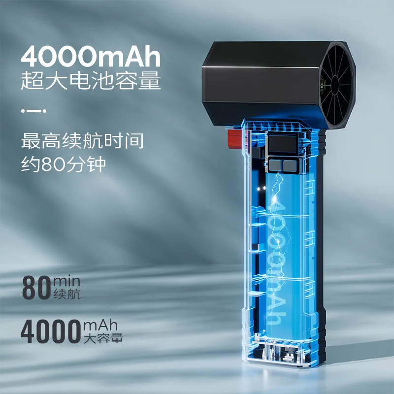 Car Drying Turbo Jet Fan High-Speed Turbinc Blower for Efficient Vehicle Drying