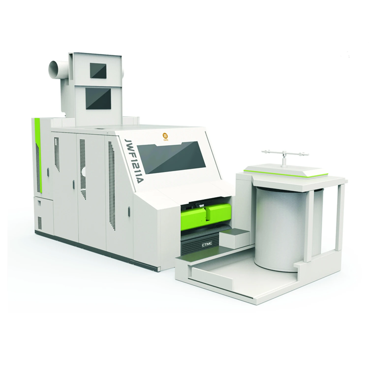 JWF1211A Modle  High Production sliver making and fiber combing Carding Machine